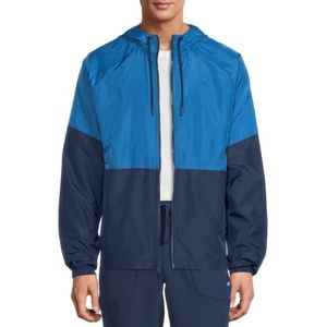 Men's Blue Windbreaker - Size Small - Like NEW